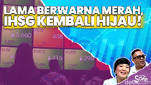 Video: Tinggalkan Zona Merah, IHSG Akhirnya Menghijau
