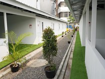 Foto: Rumah buat Warga Bantaran Rel di Senen, Isinya Ruangan Blong