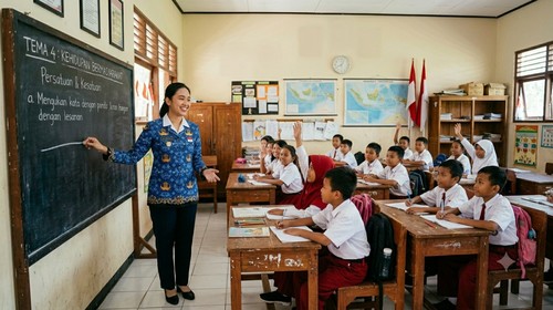Ilustrasi PPPK Guru Sekolah Rakyat.