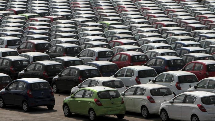 Industri mobil di India.