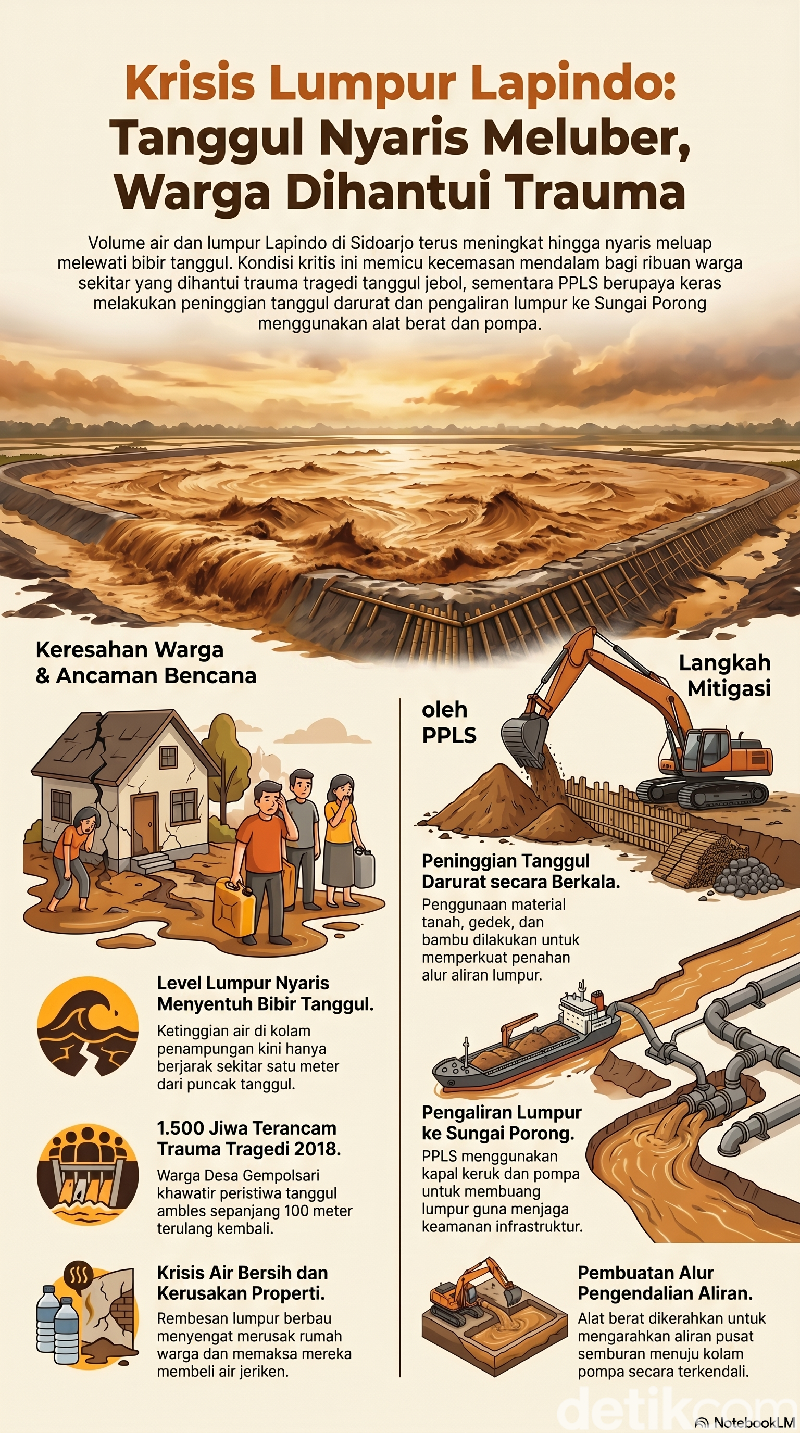 Infografis Lumpur Lapindo