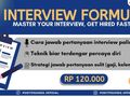Gugup saat Interview? Kelas Online Ini Latih Kamu Jawab dengan Meyakinkan