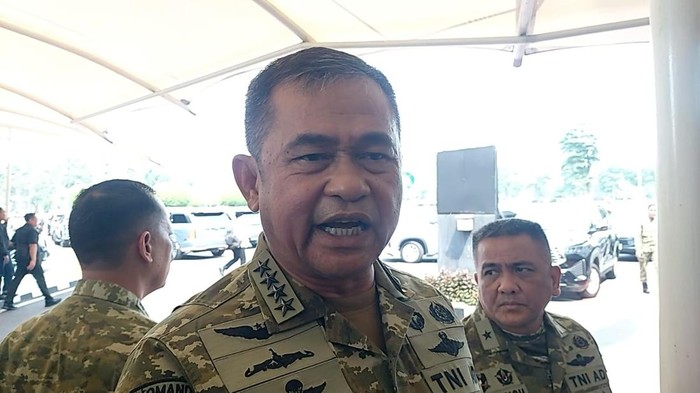 Kepala Staf TNI Angkatan Darat (KSAD) Jenderal Maruli Simanjuntak di kompleks parlemen, Senayan, Jakarta, Rabu (10/6/2026).
