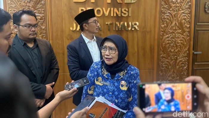 Kepala BKD Jatim Indah Wahyuni