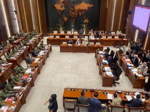 Komisi I DPR Rapat Tertutup dengan Menhan hingga Panglima TNI