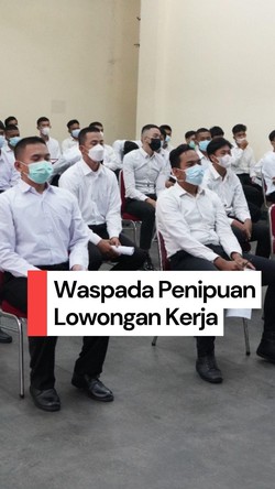 Video: Cari Kerja Susah, Malah Kena Lowongan Tipu-tipu
