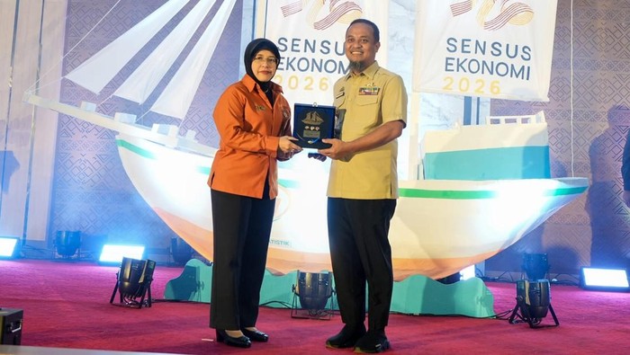 Sulsel Jadi Provinsi Pertama Pencanangan Sensus Ekonomi 2026 di Indonesia