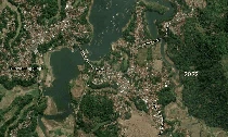 Munculnya Pulau Hijau di Sungai Citarum Terungkap Kamera Satelit