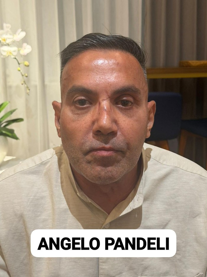 Angelo Pandeli, pimpinan geng motor Hells Angels yang juga bos kartel narkoba Australia ditangkap di Bali, pada Minggu (6/6/2026).