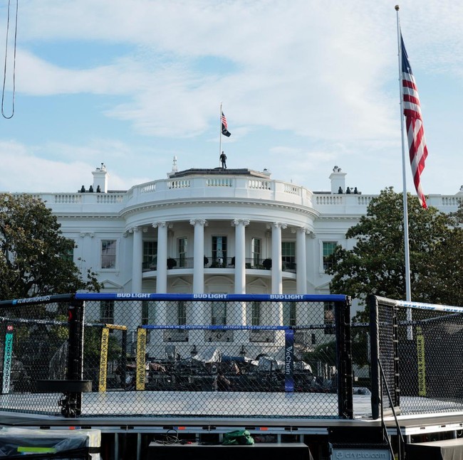 Arena Pertarungan Dibangun di Gedung Putih, UFC Freedom 250 Curi Perhatian
