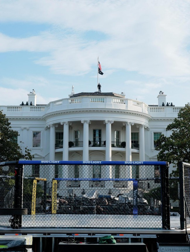 Arena Pertarungan Dibangun di Gedung Putih, UFC Freedom 250 Curi Perhatian