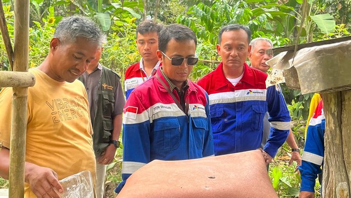 Budidaya lebah yang didukung Pertamina di Lampung