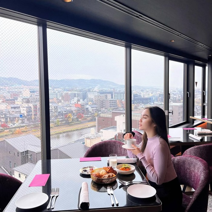 Elina Joerg Hobi Kulineran saat Traveling, dari Kuala Lumpur hingga  Kyoto