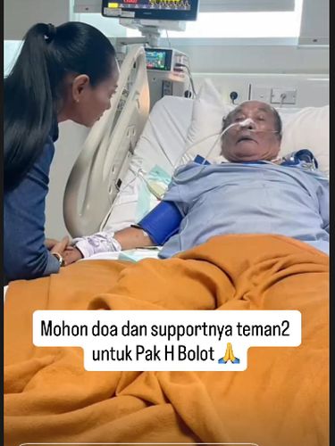 Haji Bolot dirawat di RS Haji Bolot jatuh sakit dirawat di RS