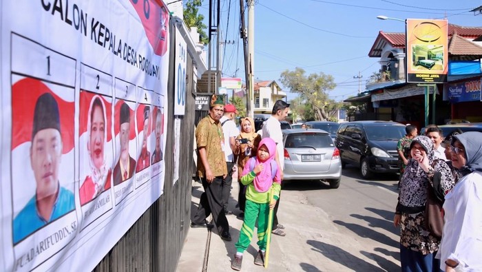 Ilustrasi pemilihan kepala desa di Banyuwangi