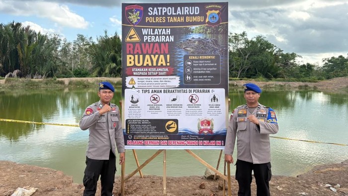 Bekas Galian Embung di Tanbu Telan Korban Jiwa, Kini Ada Imbauan Rawan Buaya
