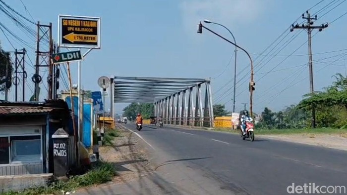 Kondisi Jembatan Sungai Serayu Banyumas yang menuju ke arah Purwokerto akan dilakukan ujicoba penutupan pada Jumat (12/6/2026).