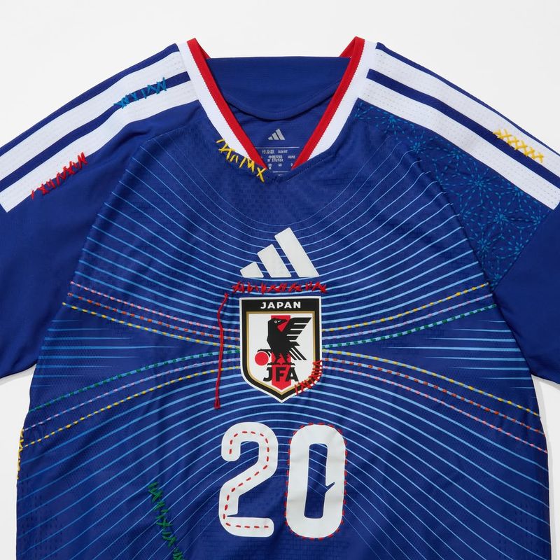 Jersey Jepang Dihiasi Bordir Sashiko Jersey Jepang Dihiasi Bordir Sashiko
