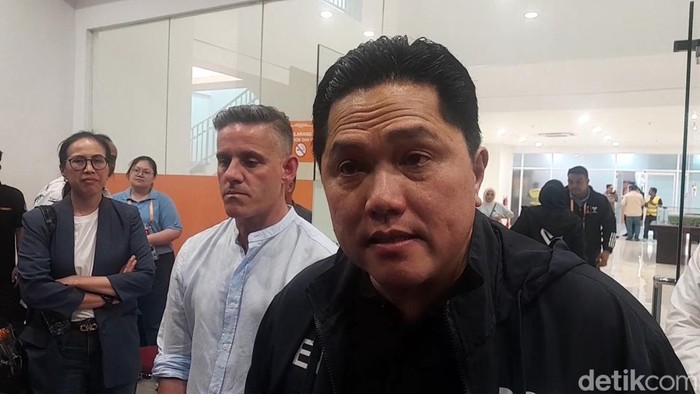 Ketua Umum PSSI Erick Thohir (Nizar Aldi/detikSumut)