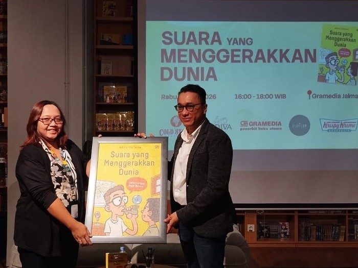 Launching Buku Suara yang Menggerakkan Dunia karya Bayu Oktara