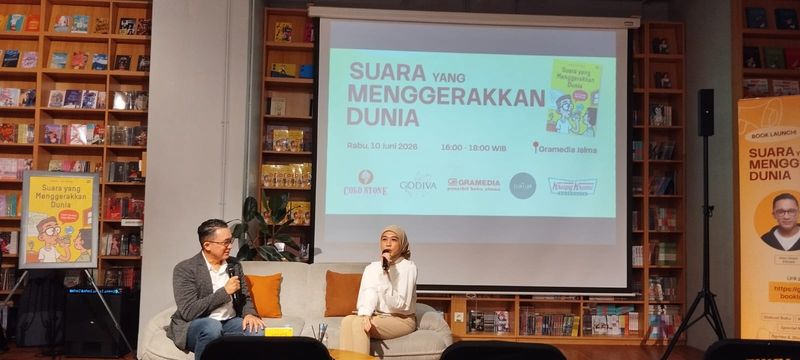 Launching Buku Suara yang Menggerakkan Dunia karya Bayu Oktara