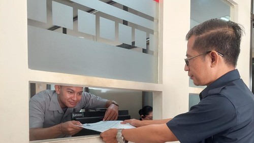 Layanan BPKB di Polda Bali. (Dok. Polda Bali)