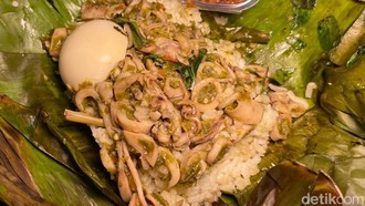 Liwet Bakar Derajat: Nasi Bakar Ayam dan Sambal Cumi Rp 19 Ribuan di Ciledug