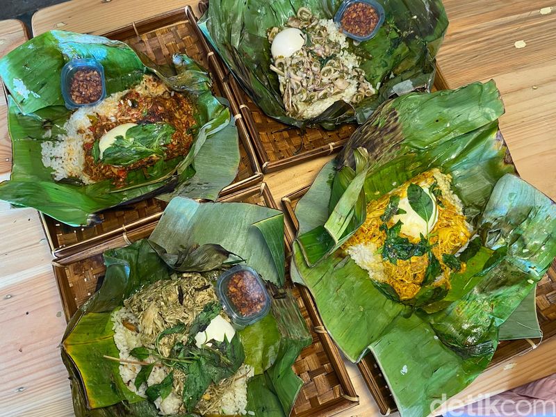 Liwet Bakar Derajat: nasi liwet bakar viral di Ciledug