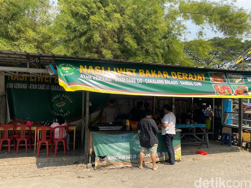 Liwet Bakar Derajat: nasi liwet bakar viral di Ciledug