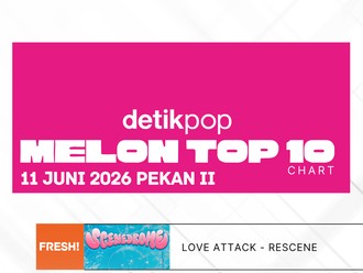 LOVE ATTACK Viral Banget, RESCENE Masuk 10 Besar Melon Top 100