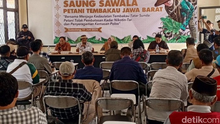 Petani tembakau di Jabar tolak perancangan peraturan Kemenkes.