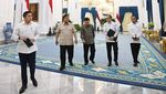 Potret JK dan Putranya Diterima Prabowo di Istana