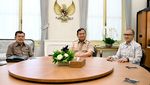 Potret JK dan Putranya Diterima Prabowo di Istana