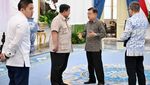 Potret JK dan Putranya Diterima Prabowo di Istana