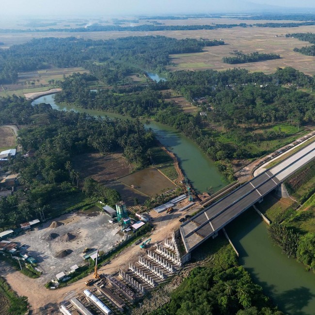 Proyek Strategis Dikejar, Pembangunan Tol Serang-Panimbang Terus Melaju