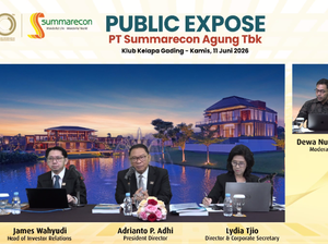 Cuan Rp 1,2 T, Summarecon Bagi-bagi Dividen Rp 82 Miliar