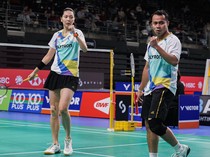 China Open 2026: Rehan/Gloria Kerja Keras, Maju ke Babak 16 Besar