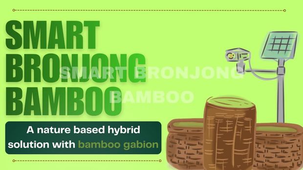 Smart Bronjong dari bambu