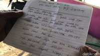 Maling Toko di Mojokerto Tinggalkan Surat Permintaan Maaf, Ini Isinya