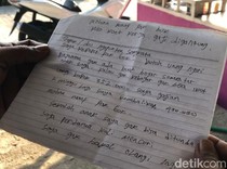 Maling di Mojokerto Tinggalkan Surat, Sebut untuk Biaya Sekolah Anak-Minta Maaf