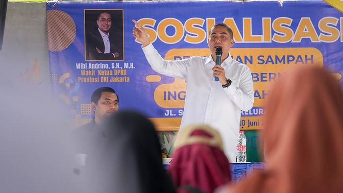 Wakil Ketua DPRD DKI Jakarta Wibi Andrino