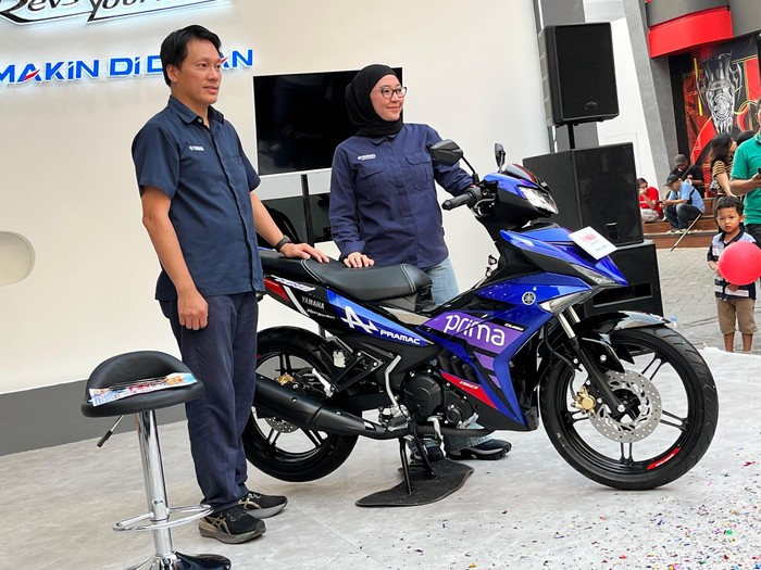 Yamaha MX King 150 Prima Pramac Livery