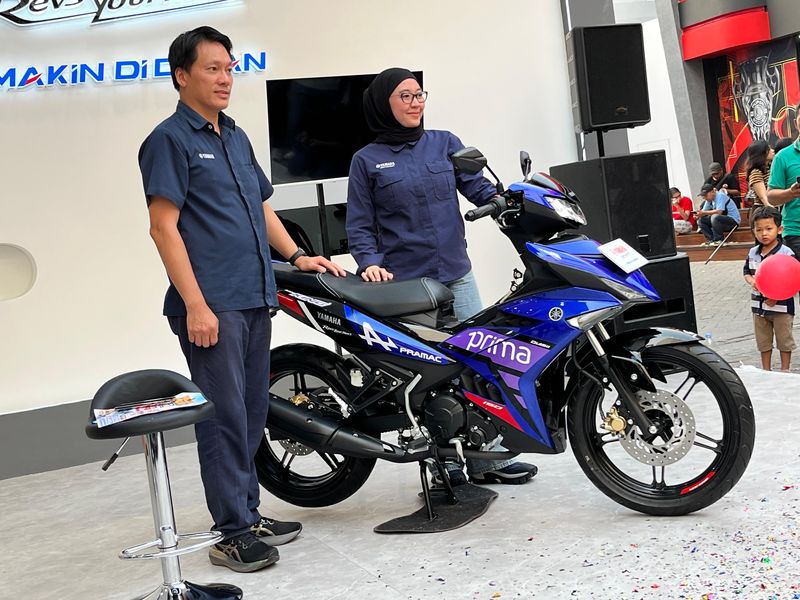 Yamaha MX King 150 Prima Pramac Livery