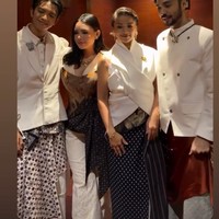 Belum lama melahirkan putra pertamanya dengan Kenny Austin, Amanda Manopo terlihat sudah kembali aktif bekerja. Baru-baru ini ia tampak menghadiri gala premier film Jangan Buang Ibu yang dibintanginya. Foto: Instagram/@amandamanopo