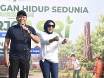 Kompaknya Bupati-Wabup Sidoarjo Tanam Pohon di Hari Lingkungan Hidup