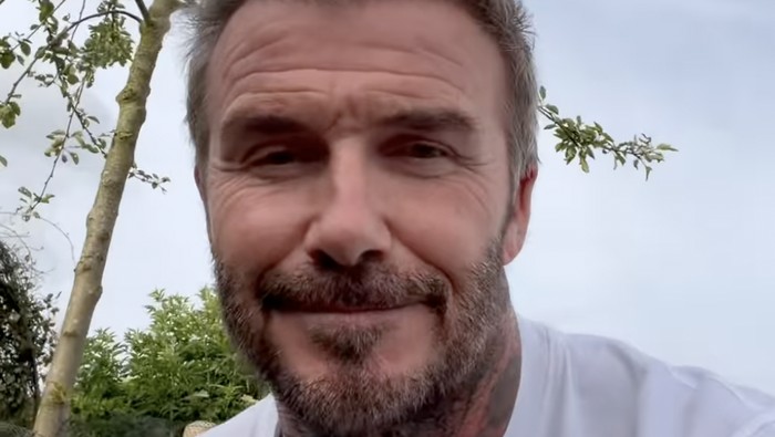 Slow living ala David Beckham.