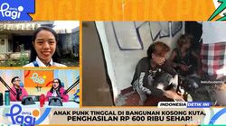 Video: Anak Punk Tinggal di Bangunan Kosong Kuta, Penghasilan Rp 600 Ribu Sehari