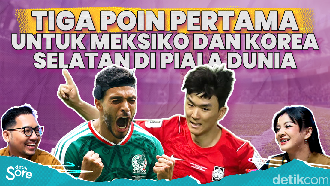 Senyum Meksiko dan Korea Selatan di Partai Pembuka Piala Dunia!