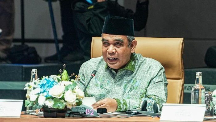 Ketua MPR RI Ahmad Muzani saat menghadiri  International Summit of Religios Affairs di Kuala Lumpur, Malaysia, Jumat (12/6/2026).