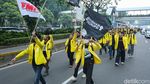 Mahasiswa UI Gelar Long March Menuju Bundaran HI